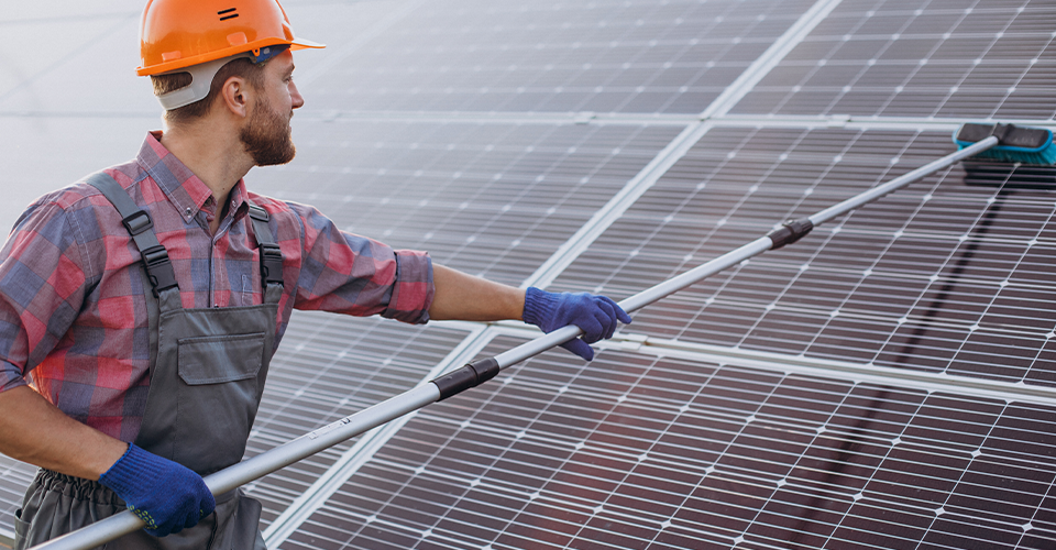 Solar Panel Temizlik